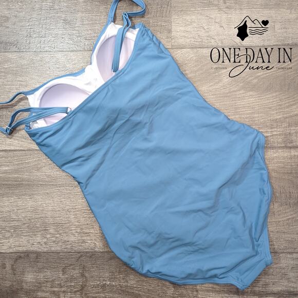 Eomenie Tummy Control One Piece Swimsuit Size M - Picture 7 of 7